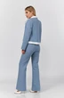 Костюм брючный 2921 голубой DOGGI фото 2