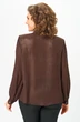 Блузка 7050 коричневый Дали фото 2