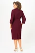 Платье  3738 бордо Дали фото 2