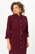 Платье  3738 бордо Дали фото 3