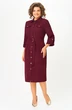 Платье  3738 бордо Дали фото 5