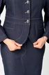 Костюм с юбкой 3746-2 джинс Дали фото 5