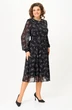 Платье 3749 черный Дали