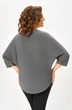 Блузка 5736 серый Дали фото 2