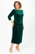 Платье 7062 зелень Дали фото 3