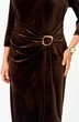 Платье 7062 шоколад Дали фото 4