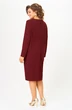 Платье  7067 бордо Дали фото 2