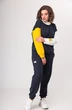 Спортивный костюм 2052 сине-графитовый Danaida
