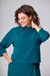 Костюм с юбкой 2151 изумруд Danaida