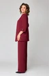 Костюм брючный 2182 бордо Danaida