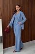 Костюм брючный 1993 голубой DilanaVIP фото 4