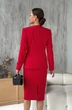 Костюм с платьем 2106 красный DilanaVIP фото 2