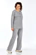 Костюм брючный 2017 серый Diamant фото 2