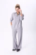 Костюм брючный 2107 серый Diamant фото 4