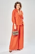 Костюм брючный 2158 оранжевый Diamant фото 3