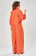 Костюм брючный 2158 оранжевый Diamant фото 2