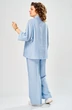 Костюм брючный 2162 голубой Diamant фото 2