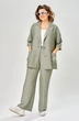 Костюм брючный 2167 олива Diamant