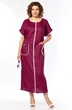 Платье 2191 бордо Diamant