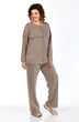 Костюм брючный 2017 капучино Diamant фото 3