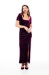 Платье 1109 баклажан Elletto Life фото 3 Платье 1109 баклажан Elletto Life фото 3