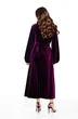Платье 1116 баклажан Elletto Life фото 2 Платье 1116 баклажан Elletto Life фото 2