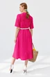 Платье 1895 фуксия Elletto Life фото 2