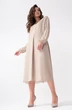 Платье  1532 бежевое елка Erika
