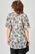 Блузка 198-1 принт листики EVA GRANT фото 2