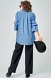 Блузка 7080-1 голубой EVA GRANT фото 2