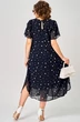 Платье  7116 синий горох EVA GRANT фото 2