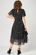 Платье 7116А черный горох EVA GRANT фото 2