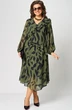 Платье 7122А принт олива EVA GRANT фото 4