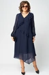 Платье 7122В темно-синий EVA GRANT фото 3