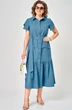 Платье 7168Е цвет джинс EVA GRANT