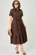 Платье 7168С шоколад EVA GRANT фото 4