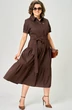 Платье 7168С шоколад EVA GRANT фото 3