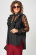 Блузка 7174-1В черный EVA GRANT фото 3