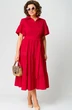 Платье 7181М красный EVA GRANT фото 3