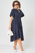 Платье 7181Р темно-синий EVA GRANT