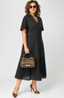 Платье 7216 черный EVA GRANT