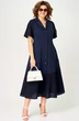 Платье 7216 синий EVA GRANT