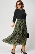 Платье 7216С принт олива EVA GRANT фото 3