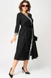Платье 7220Н черный + серый EVA GRANT фото 4