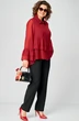 Блузка 7221 красный EVA GRANT фото 3