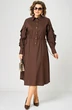 Платье 7223 шоколад EVA GRANT