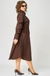 Платье 7223 шоколад EVA GRANT фото 4