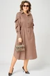 Платье 7223 мокко EVA GRANT