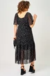 Платье 7246 черный в горох EVA GRANT фото 2