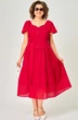 Платье 7297С красный EVA GRANT